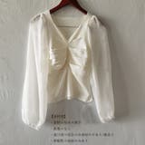 ギャザー ニット ブラウス | SUNSHINE CLOSET | 詳細画像4 