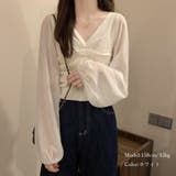 ギャザー ニット ブラウス | SUNSHINE CLOSET | 詳細画像5 