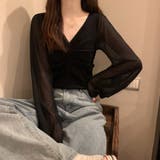 ギャザー ニット ブラウス | SUNSHINE CLOSET | 詳細画像8 