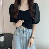 ニットトップス 袖切り替えサマーニット 春 | SUNSHINE CLOSET | 詳細画像9 