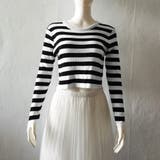 ボーダー柄ニットトップス レディース 春 | SUNSHINE CLOSET | 詳細画像12 