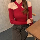 ニットトップス ホルターネック 肩出し | SUNSHINE CLOSET | 詳細画像14 