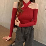 ニットトップス ホルターネック 肩出し | SUNSHINE CLOSET | 詳細画像15 