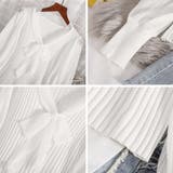 プリーツ リブニット トップス | SUNSHINE CLOSET | 詳細画像3 