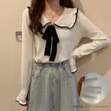 ニットトップス レディース リボン付き | SUNSHINE CLOSET | 詳細画像9 