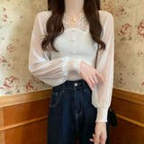 異素材ニットトップス レディース 春 | ANGELCLOSET | 詳細画像5