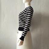 ボーダー柄 ニットカーディガン 風 | SUNSHINE CLOSET | 詳細画像12 