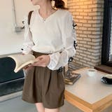 ニットトップス 重ね着風 春 春服 オフィスカジュアル 韓国ファッション 韓国 | SUNSHINE CLOSET | 詳細画像7