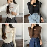 ニットトップス レディース ハイネック | SUNSHINE CLOSET | 詳細画像2 