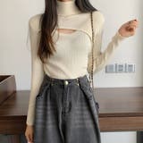 ニットトップス レディース ハイネック | SUNSHINE CLOSET | 詳細画像9 