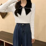 ニットトップス 襟付きニット 長袖 | SUNSHINE CLOSET | 詳細画像6 