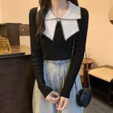 ニットトップス 襟付きニット 長袖 | SUNSHINE CLOSET | 詳細画像9 