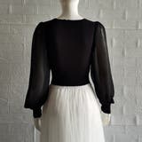 フロントギャザーニットブラウス 長袖 春 | SUNSHINE CLOSET | 詳細画像15 