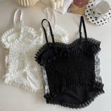 花柄キャミソール レディース カップ付き | SUNSHINE CLOSET | 詳細画像10 