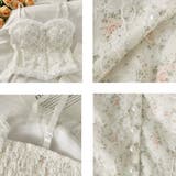 花柄キャミソール レディース カップ付き | SUNSHINE CLOSET | 詳細画像3 