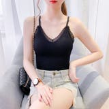 レースキャミソール カップ付きブラトップ | SUNSHINE CLOSET | 詳細画像7 