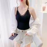 レースキャミソール カップ付きブラトップ | SUNSHINE CLOSET | 詳細画像9 