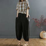 サルエルパンツ レディース ハイウエスト | SUNSHINE CLOSET | 詳細画像5