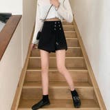 サイドレースアップ キュロットパンツ | SUNSHINE CLOSET | 詳細画像8