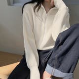 ジップアップニットブルゾン 韓国風 秋冬 | SUNSHINE CLOSET | 詳細画像4