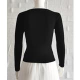 スクエアネック リブニットトップス 秋冬 | SUNSHINE CLOSET | 詳細画像12