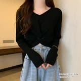 フロントツイスト ニットプルオーバー秋服 | SUNSHINE CLOSET | 詳細画像7