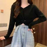 フロントツイスト ニットプルオーバー秋服 | SUNSHINE CLOSET | 詳細画像8