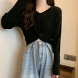 フロントツイスト ニットプルオーバー秋服 | SUNSHINE CLOSET | 詳細画像9