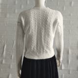 ケーブル編みニットカーディガン Vネック | SUNSHINE CLOSET | 詳細画像13 