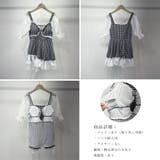 ワンピース水着 千鳥柄 韓国スイムウェア | SUNSHINE CLOSET | 詳細画像4