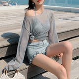 水着セット ラメシースルーラッシュガード | SUNSHINE CLOSET | 詳細画像12 