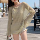 水着セット ラメシースルーラッシュガード | SUNSHINE CLOSET | 詳細画像7 