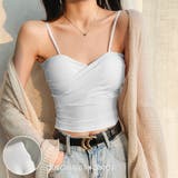カップ付きキャミソール フロントツイスト | SUNSHINE CLOSET | 詳細画像5