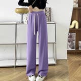 セミワイドパンツ レディースウエストゴム | SUNSHINE CLOSET | 詳細画像10 