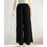 綿麻風ワイドパンツレディースリネンパンツ | SUNSHINE CLOSET | 詳細画像10 