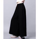 綿麻風ワイドパンツレディースリネンパンツ | SUNSHINE CLOSET | 詳細画像4 