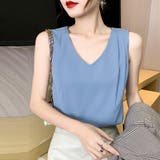 シフォンブラウス レディースタンクトップ | ANGELCLOSET | 詳細画像9