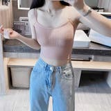 カップ付き インナーキャミソール 韓国風 | SUNSHINE CLOSET | 詳細画像11 