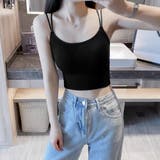 カップ付き インナーキャミソール 韓国風 | SUNSHINE CLOSET | 詳細画像7 