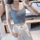 カップ付き インナーキャミソール 韓国風 | SUNSHINE CLOSET | 詳細画像9 