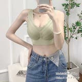 シームレスブラジャー脇高ハーフトップブラ | SUNSHINE CLOSET | 詳細画像7