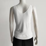 ニットタンクトップ Vネックサマーニット | SUNSHINE CLOSET | 詳細画像13