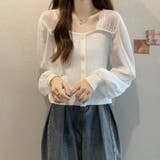 ニットブラウス 袖切り替えニットトップス | SUNSHINE CLOSET | 詳細画像8