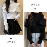 ニットトップス オフショルダーリブニット | SUNSHINE CLOSET | 詳細画像2