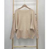 ドルマンスリーブリブニット ボートネック | SUNSHINE CLOSET | 詳細画像15