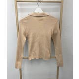 フロントギャザーニットトップス Vネック | SUNSHINE CLOSET | 詳細画像11