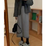 ロングスカート 裾フリンジニットスカート | SUNSHINE CLOSET | 詳細画像2 