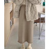 ロングスカート 裾フリンジニットスカート | SUNSHINE CLOSET | 詳細画像8 