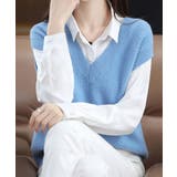 ニットベスト レディースチョッキ 重ね着 | SUNSHINE CLOSET | 詳細画像4