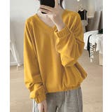 Vネック 着やせ 長袖プルオーバー 無地 | ANGELCLOSET | 詳細画像8